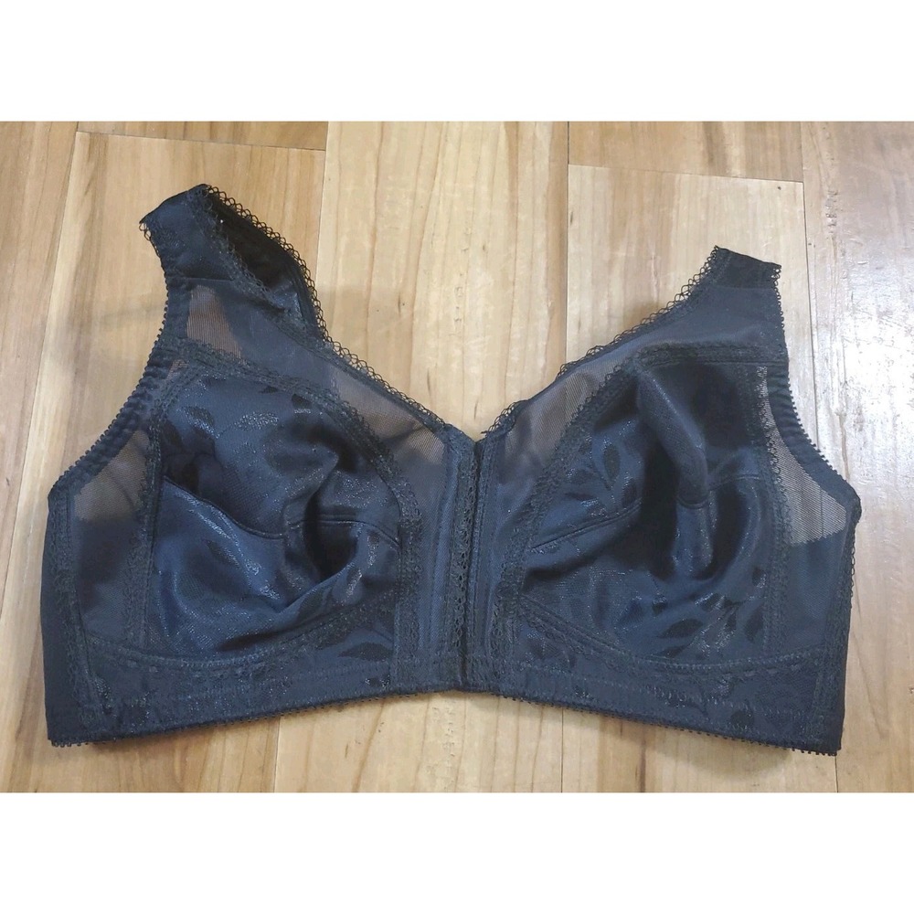 Playtex 18 Hour Bra 36 B Full Coverage 4695 Comfort Strap With Front Closure